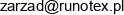 Fabryka Wyrobow Runowych Runotex Email address