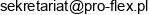 Pro Flex Email address