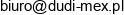 Dudi Mex Export Import Tomasz Duda Email address