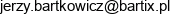 Bartix Jerzy Bartkowicz Email address