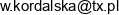 Biuro Rachunkowe Prosperi Wanda Kordalska Email address