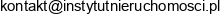 Instytut Nieruchomosci Holding Adres e-mail