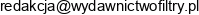Wydawnictwo Filtry Adres e-mail