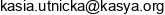 Kasya Org Katarzyna Utnicka Email address
