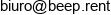 Beep Rent Email address