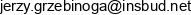 Insbud Zenona Grzebinoga Adres e-mail