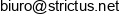 Strictus Adres e-mail