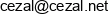 Cezal Net Adres e-mail