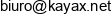 Kayax Production Publishing Email 1