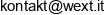 Wext Adres e-mail