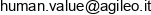 Agileo It Human Value Email address
