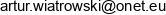 Artur Wiatrowski Email address