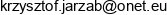 Bs Pro Krzysztof Jarzab Email address
