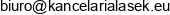 Kancelaria Adwokacka Justyna Lasek Adres e-mail