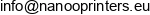 Nanoo Printers Email address