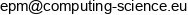Computing Science Polska Email address