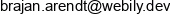 Webily Brajan Arendt Adres e-mail Webily Brajan Arendt Adres e-mail