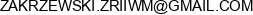 Andrzej Zakrzewski Zaklad Robot Inzynieryjnych I Wodno Melioracyjnych Email address