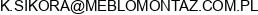 Krzysztof Sikora Meblomontaz Email address