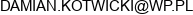 Dck Pracownia Projektowa Architekt Damian Cyryl Kotwicki Email address