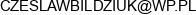 Sklep Ogolnospozywczy Adas Czeslaw Bildziuk Email address