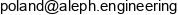 Aleph Engineering Poland Email address