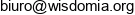 Wisdomia Adres e-mail