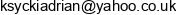 Centrum Jezykow Obcych Adrian Ksycki Email address