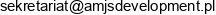 Amjs Development Adres e-mail