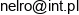 Nelro Adres e-mail Nelro Adres e-mail