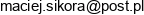 Appdata Maciej Sikora Email address
