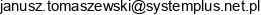 Janusz Tomaszewski System Email address