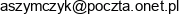 Adam Szymczyk I A Szymczyk Email address