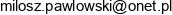 Auta Pawlowski Milosz Pawlowski Adres e-mail