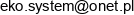 Eko System Konrad Nowakowski Email address