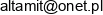 Malgorzata Mitrut Styczen Wspolnik Spolki Cywilnej Zaklad Metalowy Altamit S C Malgorzata Mitrut Styczen Rafal Mitrut Email address
