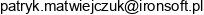 Ironsoft Patryk Matwiejczuk Email address