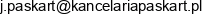 Kancelaria Radcow Prawnych I Adwokatow J Paskart A Paskart Zawadzka Email 1