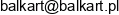 Krzysztof Balinski Przedsiebiorstwo Produkcyjno Handlowo Uslugowe Balkart Email address