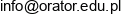 Orator Edu Pl Marcin Kesy Email address