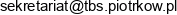 Towarzystwo Budownictwa Spolecznego W Piotrkowie Trybunalskim Adres e-mail