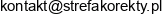 Strefa Korekty Anna Banaszczyk Suslowicz Adres e-mail