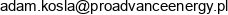 Proadvance Energy Email address
