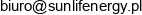 Sunlife Energy Adres e-mail