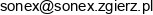 Przedsiebiorstwo Produkcyjno Handlowo Uslugowe Sonex Andrzej Frant Email address