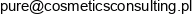 Pure Cosmetics Consulting Monika Grzybowska Bola Email address