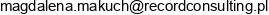 Record Consulting Adres e-mail