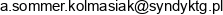 Doradca Restrukturyzacyjny Agata Sommer Kolmasiak Email address