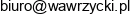 Firma Uslugowo Handlowa Piotr Piotr Wawrzycki Adres e-mail