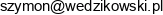 Szymon Wedzikowski Email address